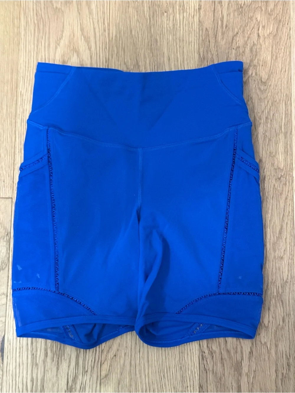 lululemon athletica Royal Blue High-Rise Bike Shorts